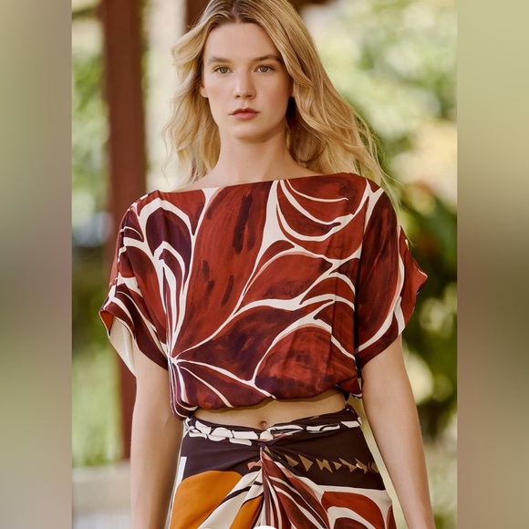 Padova (Colombian designer) top. Size S. Excellent condition. Worn only ONCE! - Picture 2 of 5